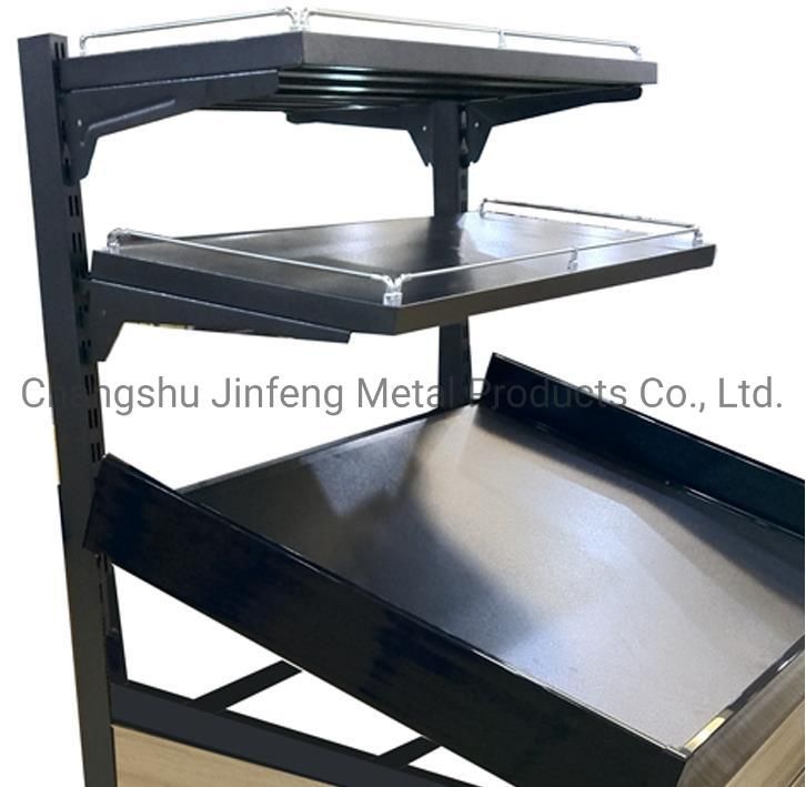 Supermarket Vegetable Shelf Vegetable and Fruit Display Rack Jf-Vr-120