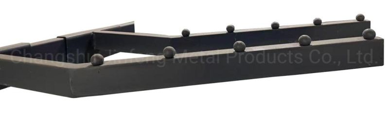 Supermarket Display Shelf Accessories Metal Hook with Five Bead Jf-Osa-015