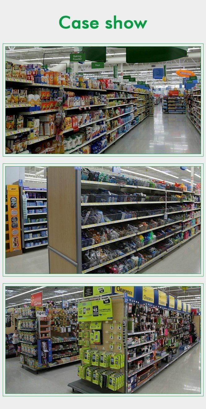 Commercial Powder Coated Display Gondola Shelving