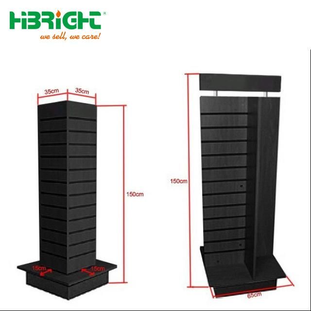 Fashionable Retail Clothes Rack Shop Fittings Wooden Clothing Store Fixtures