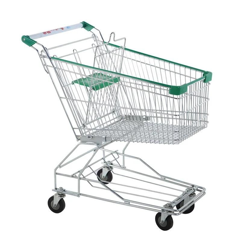 Shopping Cart Type and Unfolding Style Shopping Trolley