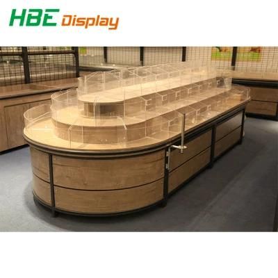 Bulk Spices Grains Nuts Dried Fruit Candies Display Rack