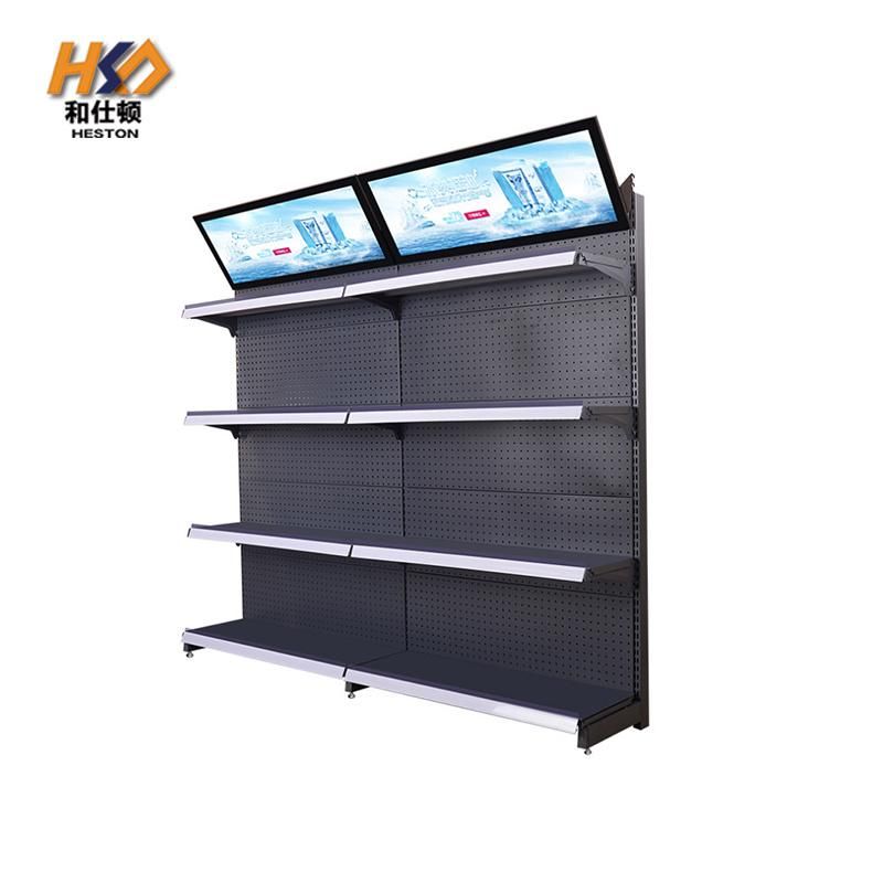 Sale of Gondolas Metal Display Rack Supermarket Shelf Display Rack