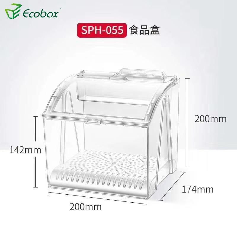 Factory Made Plastic Airtight Candy Box Food Container with Scoop