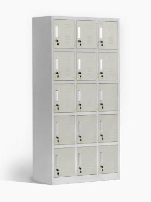 15 Door Metal Box Commercial Storage Locker