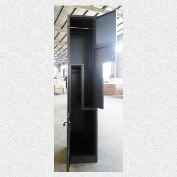 Fas-015 Metal Z Shape Door Small Hostel Cabinet Steel Lockers for School