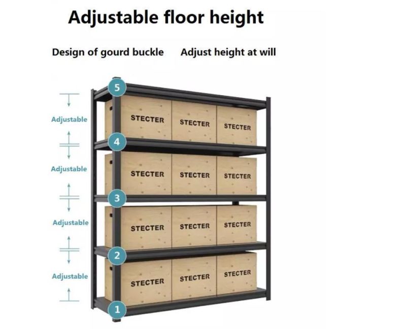 Mutil Layers Shelf Metal Steel Warehouse Stacking Storage Shelving