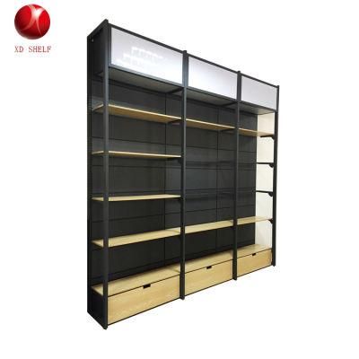 1000L *350d *2000h (mm) Single Sided Gondola Shelving Retail Furniture