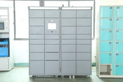 High Quality Customized Cold Rolled Steel DC Airport Lockers for Sale Delivery Intelligent Locker