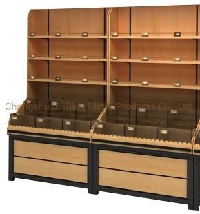 Customized Supermarket Shelf Display Rack for Bulk Goods