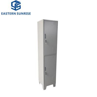 High Quality Gym Furniture 2 Tier Metal Locker