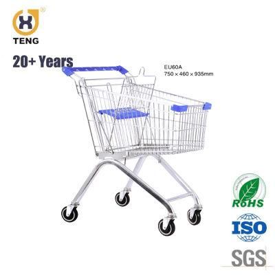 Hottest European Style Metal Shopping Trolley