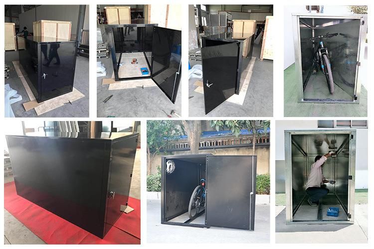 Garages, Canopies Roll Top Metal Bike Sheds Storage Shed Outdoor