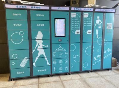 Smart Dirty Clothes Collect and Wash Cabinet Smart Laundry Locker