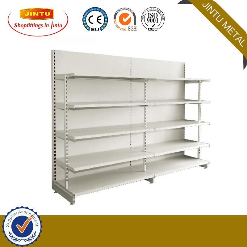 Heavy Duty Cold-Rolled Steel Rack Gondola Supermarket Shelf