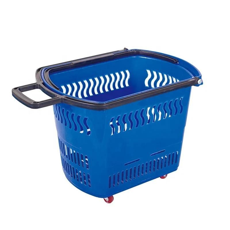 Portable Folding Shopping Baskets Collapsible Picnic Shopping Basket