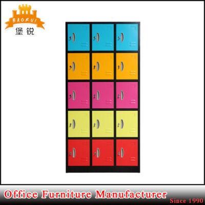 15 Door Metal Changing Room Locker for Storage