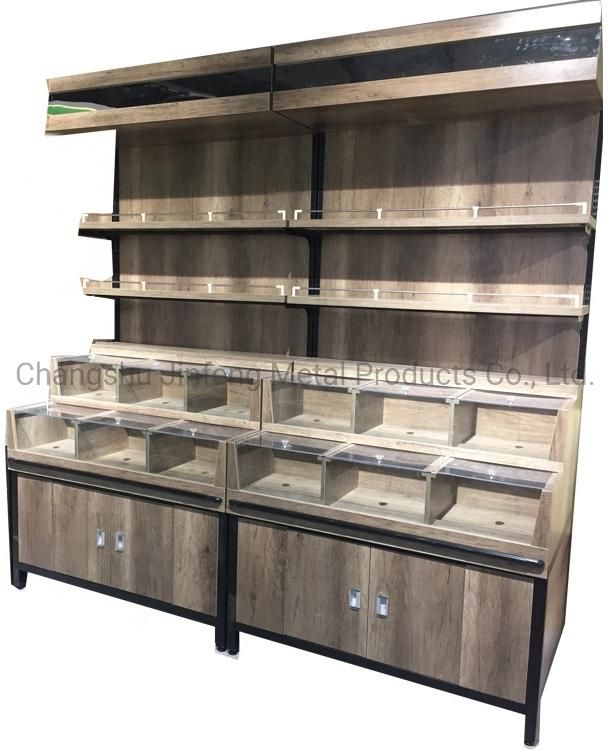 Wooden Retail Store Display Shelving Wooden Shelves