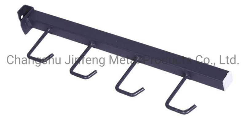 L Shaped Display Rack Metal Hooks for Shop Display Board