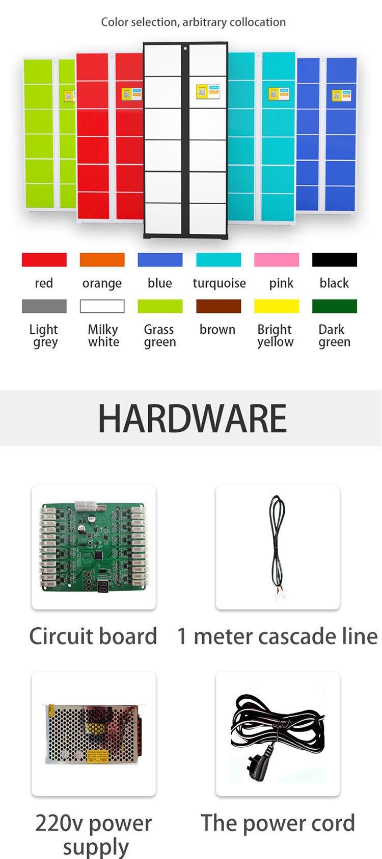 30 Door Electronic Metal Smartphone Charging Locker Supplier