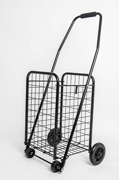 China Factory Metal Durable Folding Shopping Utility Trolley Cart for Home Use