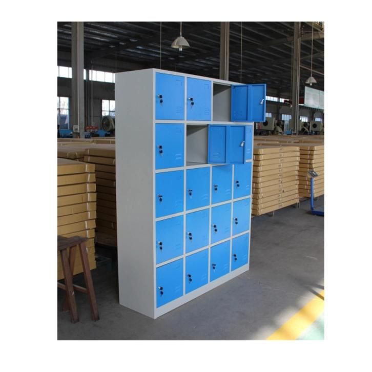 Fas-152 20 Door Steel Shoes Locker for Staff Metal Locker Children School Steel Locker Cabinet