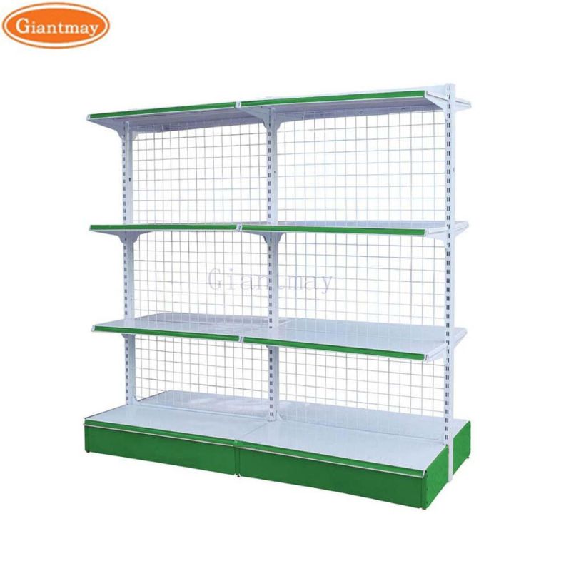 Giantmay Newest Warehouse Shelf Perforated Panel Hardware Store Supermarket Gondola