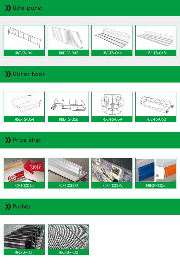 Thick Rigidity High Weight Capacity 4shelf Powder Coated Commercial Retailerstore Shelf