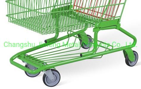 Supermarket and Shopping Malls Euipment Trolley Metal Shopping Carts