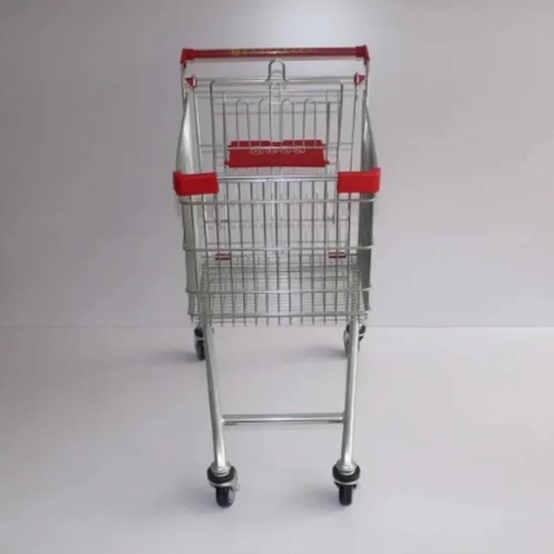 European Simple Style Supermarket Shopping Trolley Cart