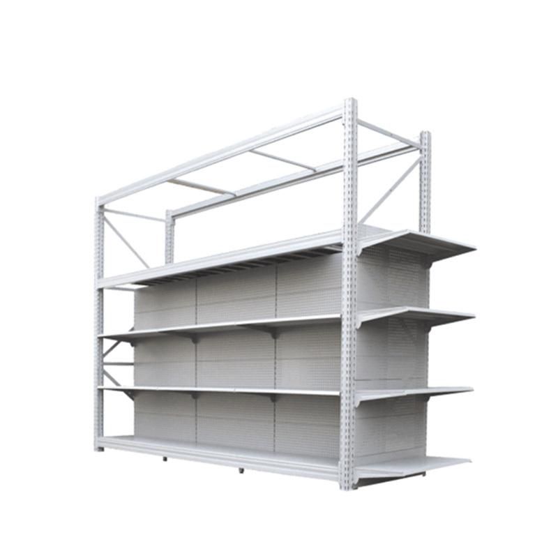 Multifunctional Supermarket Display Shelf with Inside Gondola Racking