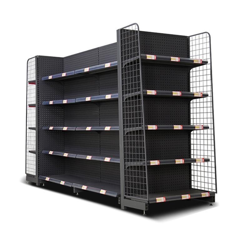 Store Retail Gondola Supermarket Shelves Factory Price Wall Racks Display Stand