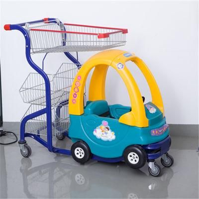 Supermarket Shopping Trolley Children Toy Trolley Kids Cart