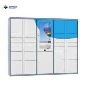 Barcode Qr Code Safe Bus Train Station Luggage Storage Locker