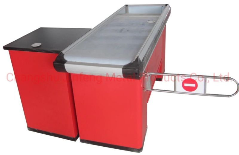 Supermarket & Store Fixture Metal Checkout Counter