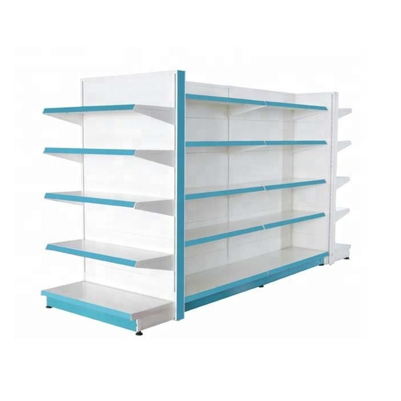 New Style Custom Production Gondola Shelves Double Sided Supermarket Shelf