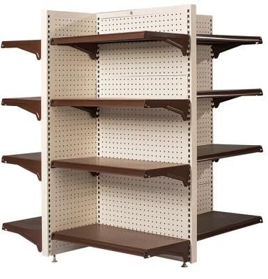 Professional Wood Marketing Rack Advertising Display Supermarket Shelf for Wholesales