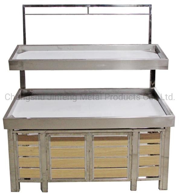 Supermarket Shelves Fruits Rack Display Stand