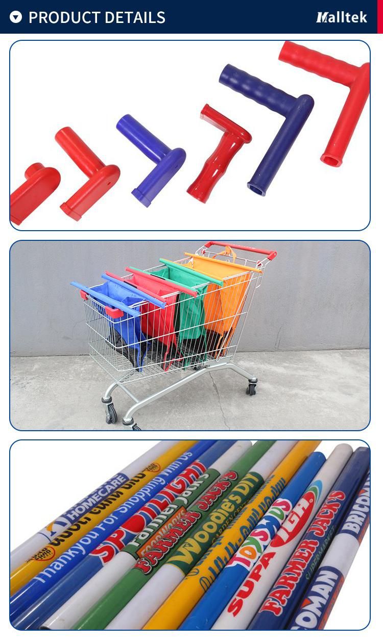 High Quality Supermarket Shopping Trolley Plastic Parts Accessories