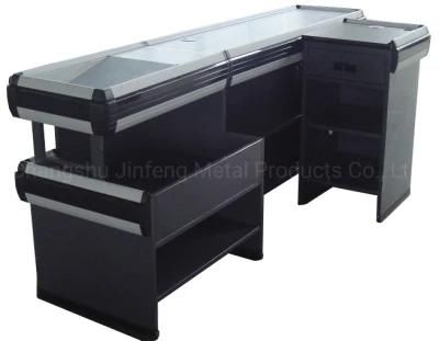 Supermarket Equipment Cashier Desk Checkout Counter Jf-Cc-111