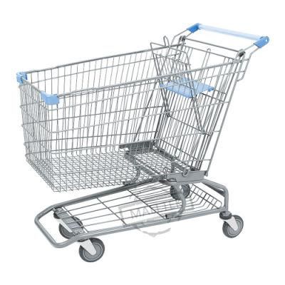 Hot Sale Powder Coating 210L Grocery Cart