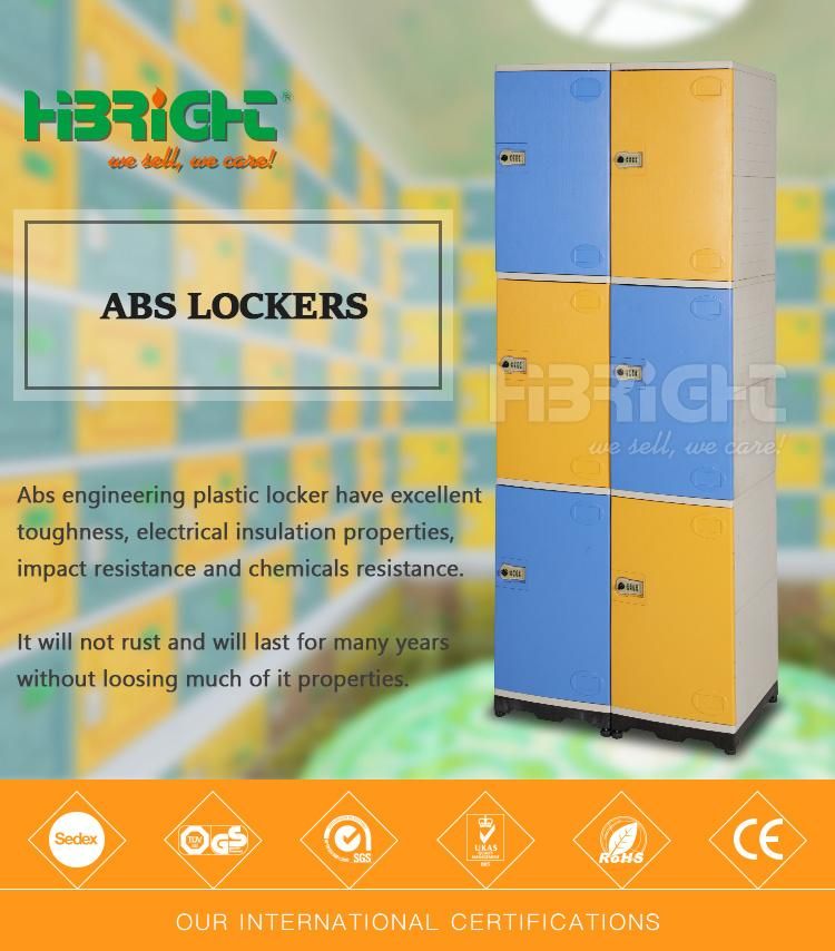 ABS Plastic Storage Locker Cabinet