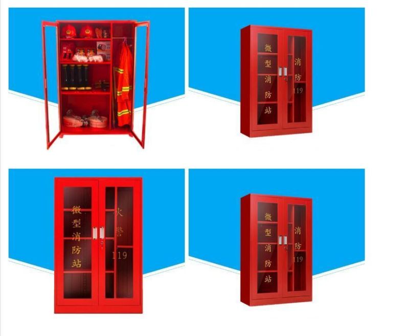 Steel Fire Fighting Equipment Storage Cabinet