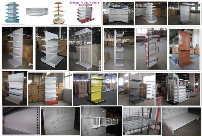 Factory Supermarket Shelves Retail Display Stand Gondola Shelving Hot Sale