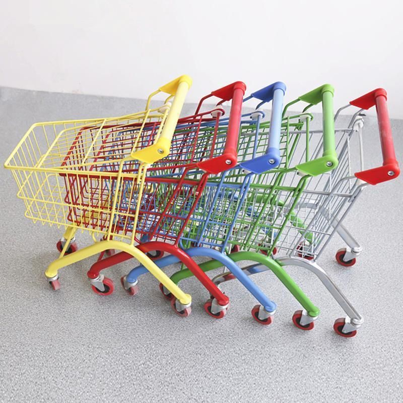 Factory Price Portable Foldable Supermarket Trolley Foldable Shopping Trolley