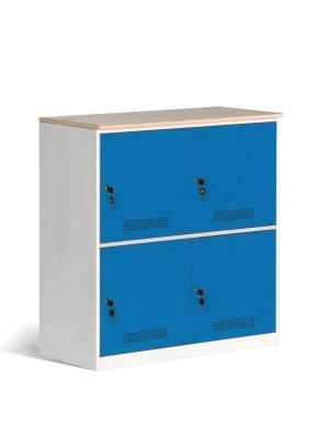 Factory Direct Small 4 Compartment Steel Locker Storage Cabinets Metal Locker