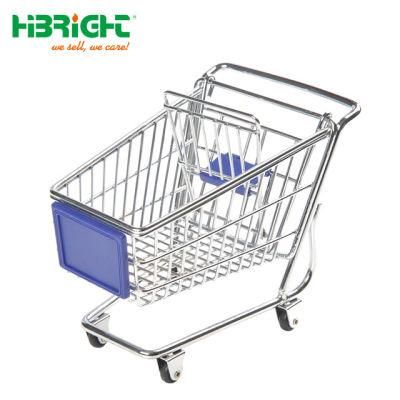 Children Metal Toy Gift Shopping Cart Mini Shopping Trolley