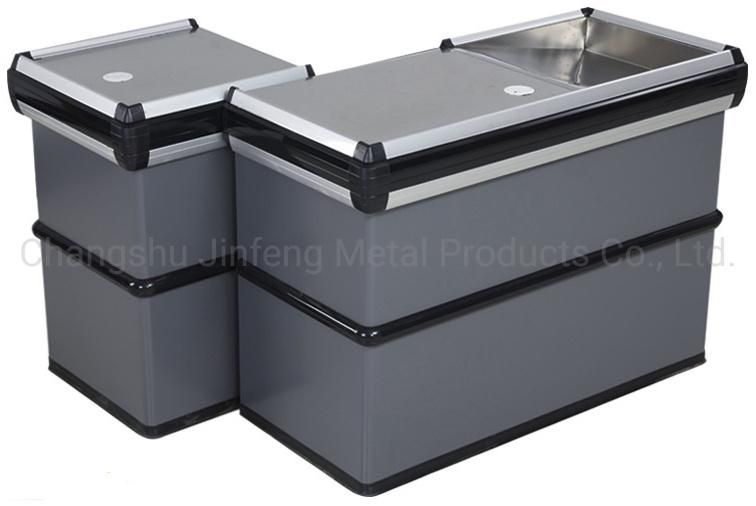 Supermarket & Store Fixture Metal Cashier Cashier Table