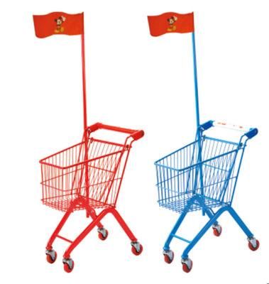 Kids Metal Shopping Small Supermarket Trolley