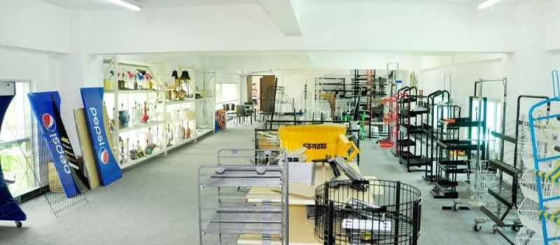 Wooden Display Racks for Wine.